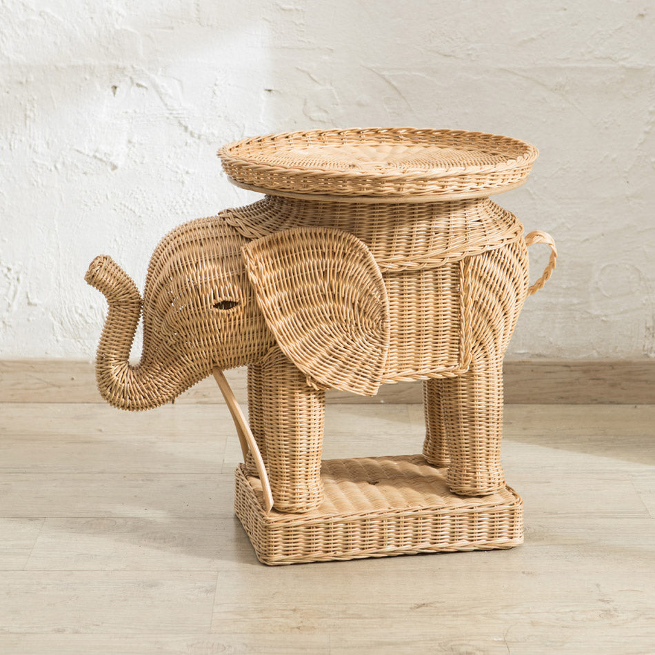 Elephant Coffee in Rattan