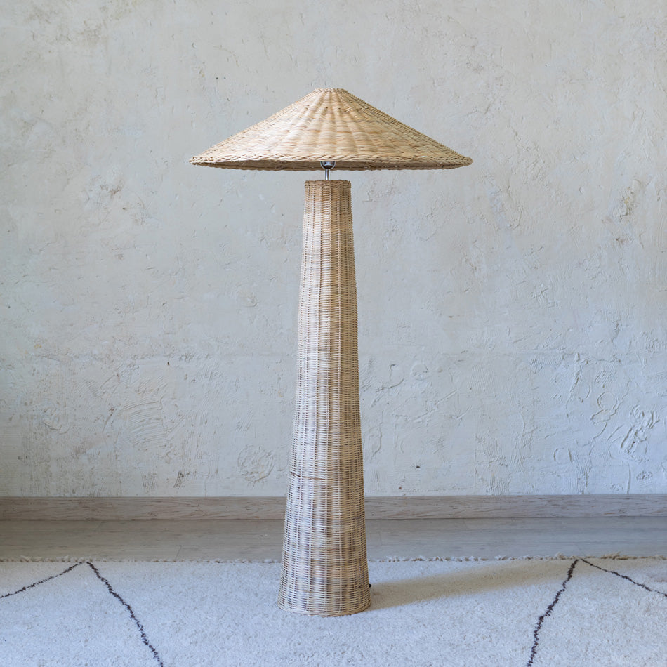 Rattan Floor Lamp
