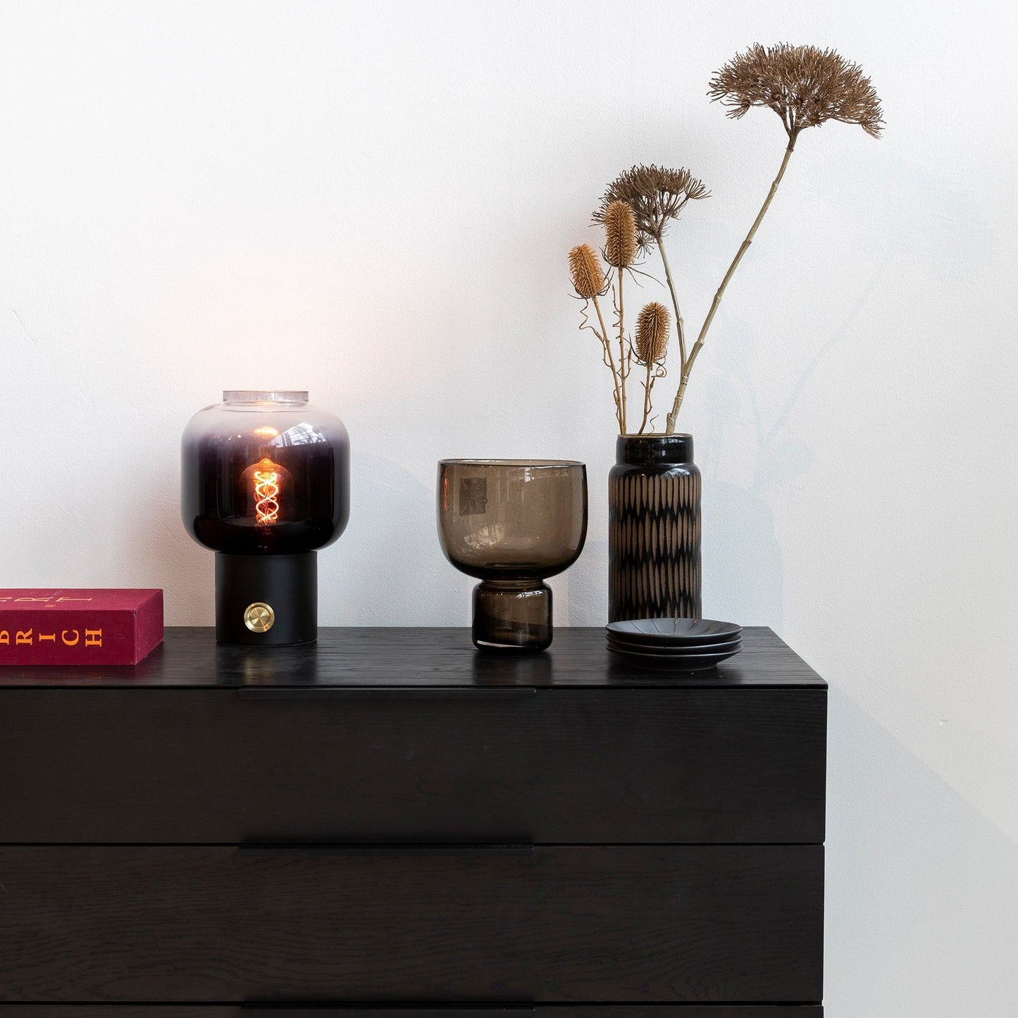 Moody Black Lamp