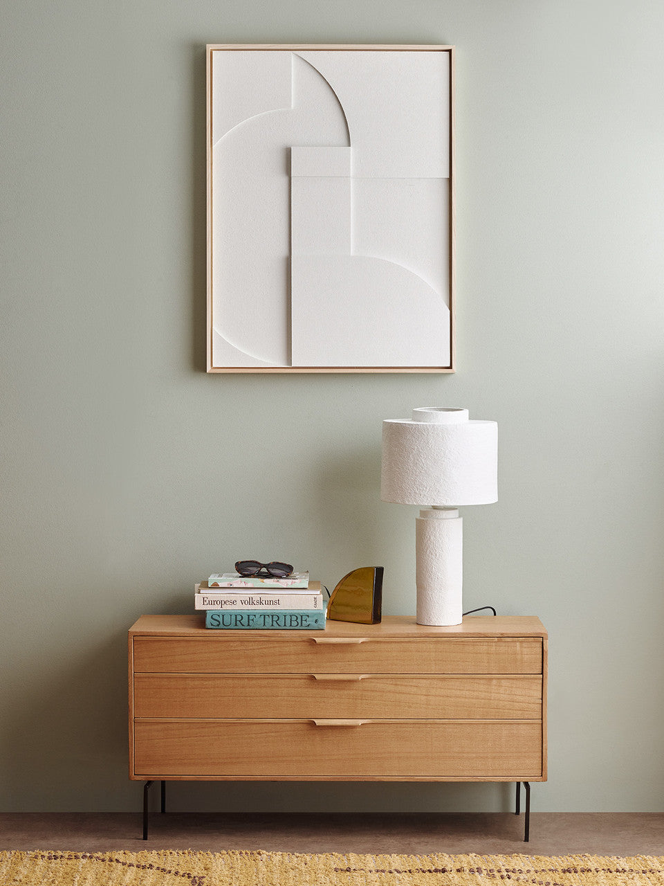 Plaster Table Lamp