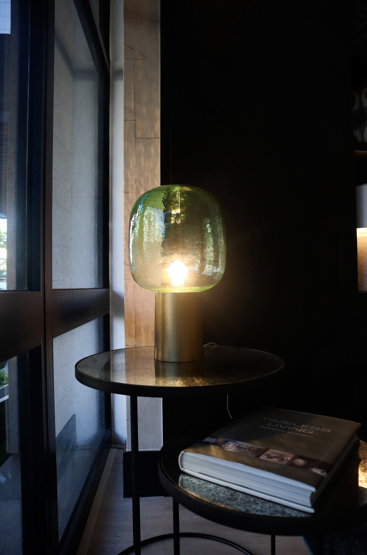 Iron Gold Lamp
